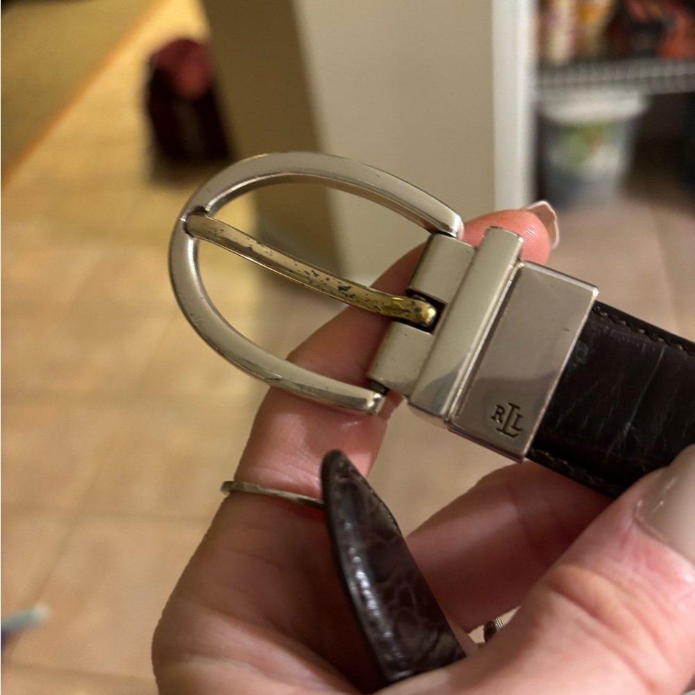 Ralph Lauren Dark Brown Belt